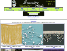 Tablet Screenshot of decoratingstudio.com